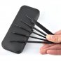 5Pcs Blackhead Acne Comedone Pimple Blemish Extractor Remover Tool Kit Set Black