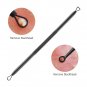 5Pcs Blackhead Acne Comedone Pimple Blemish Extractor Remover Tool Kit Set Black