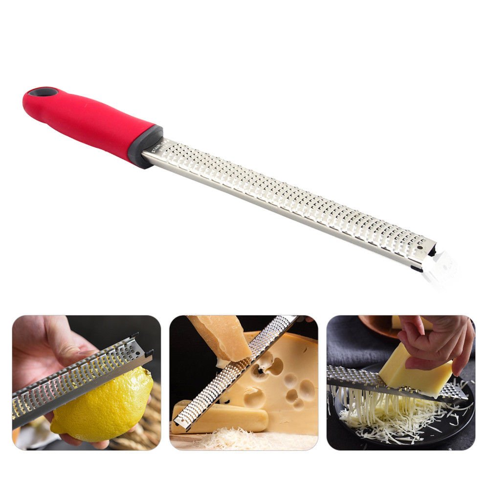 Stainless Steel Cheese Multipurpose Grater Ergonomically Shaped Anti-slip Handle