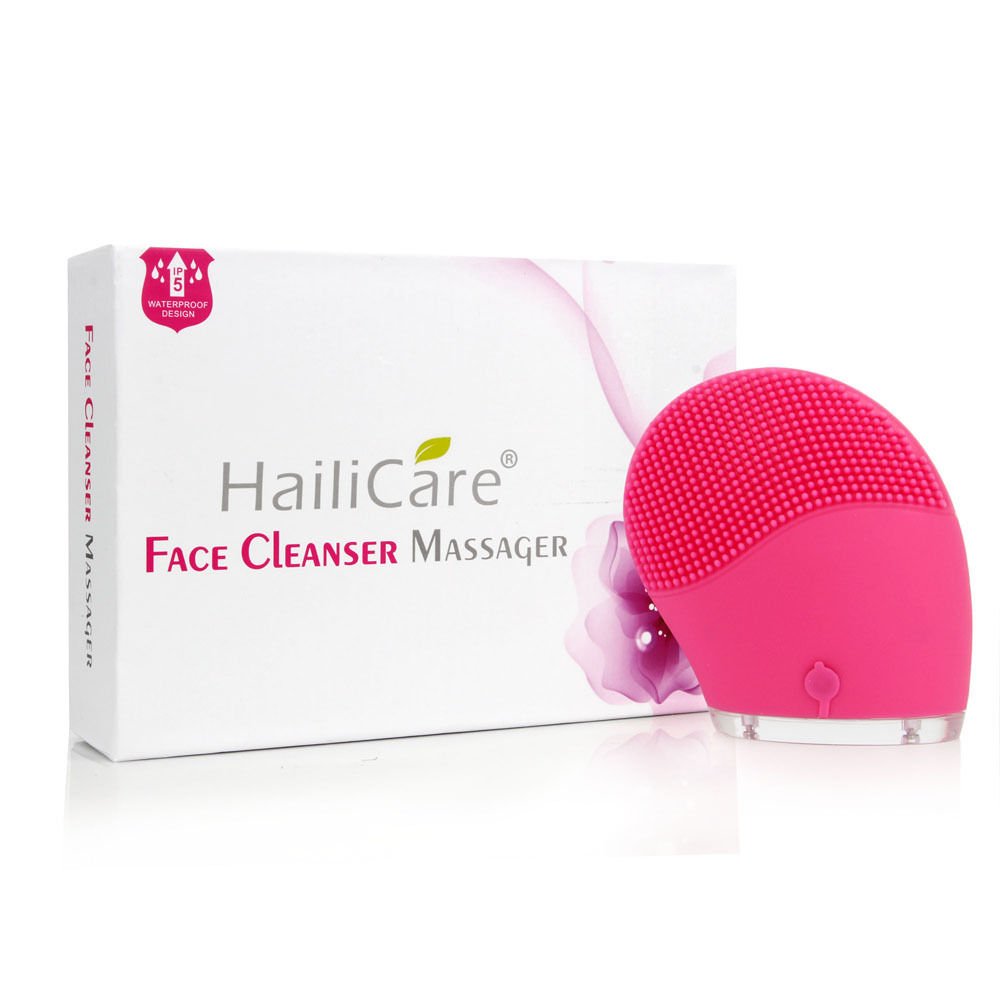 Electric Soft Silicone Facial Cleansing Brush Super Skin face washing machine