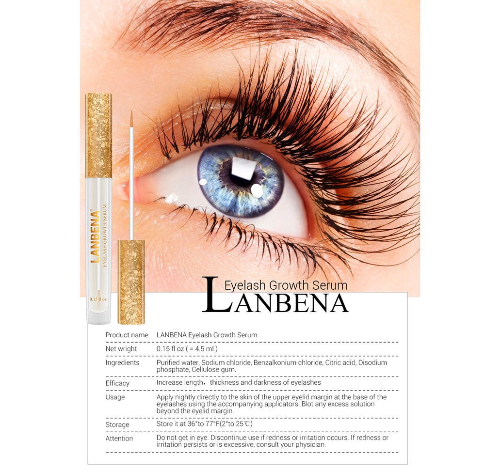 Eyelashes Nourish Slender Eyebrow Curling Thick Growth Liquid Makeup POP Selling