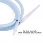 2L Reusable Enema Bag Douche Kit for Colon Cleansing with Silicone Hose BPA-Free