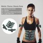 Wireless EMS Electric Muscle Toner Abdominal Toning Belt 8 Pack Abs Fat Burner