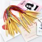 18 Pcs Set Smooth Bamboo Circular Knitting Needles Double Pointed 2.0mm-10mm HOT
