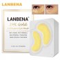 LANBENA Eye Mask 24K Gold Collagen Patches for the Eyes Anti Wrinkle Dark Circle
