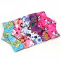 5PC 10" Reusable Washable Bamboo Charcoal Cloth Menstrual Sanitary New Pads