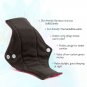 5PC 10" Reusable Washable Bamboo Charcoal Cloth Menstrual Sanitary New Pads