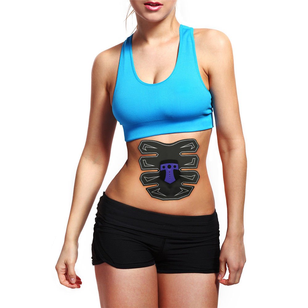 ABS Stimulator Muscle Toner 8 Pack of EMS Abdominal Toning Belt Sports Training