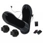 2Pcs Electric Heated Insole Foot Warmer Lightweight Soft EVA Heating sleeves hot