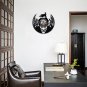 Vinyl 3D Changing Color Remote Control Record LED Wall Light Clock Home Decora