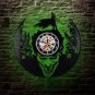 Vinyl 3D Changing Color Remote Control Record LED Wall Light Clock Home Decora