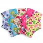 Random 10 Patterns Reusable Bamboo Cloth Washable Menstrual Pad Mama Sanitary
