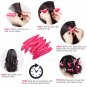 30PCS/Set Pillow Soft Roller Hair Flexible Foam Sponge No Heat Magic Hair Curler
