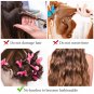 30PCS/Set Pillow Soft Roller Hair Flexible Foam Sponge No Heat Magic Hair Curler