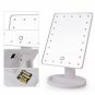 22 LED Lighted Touch Screen Beauty Vanity Makeup Cosmetic Mirror Square Shape