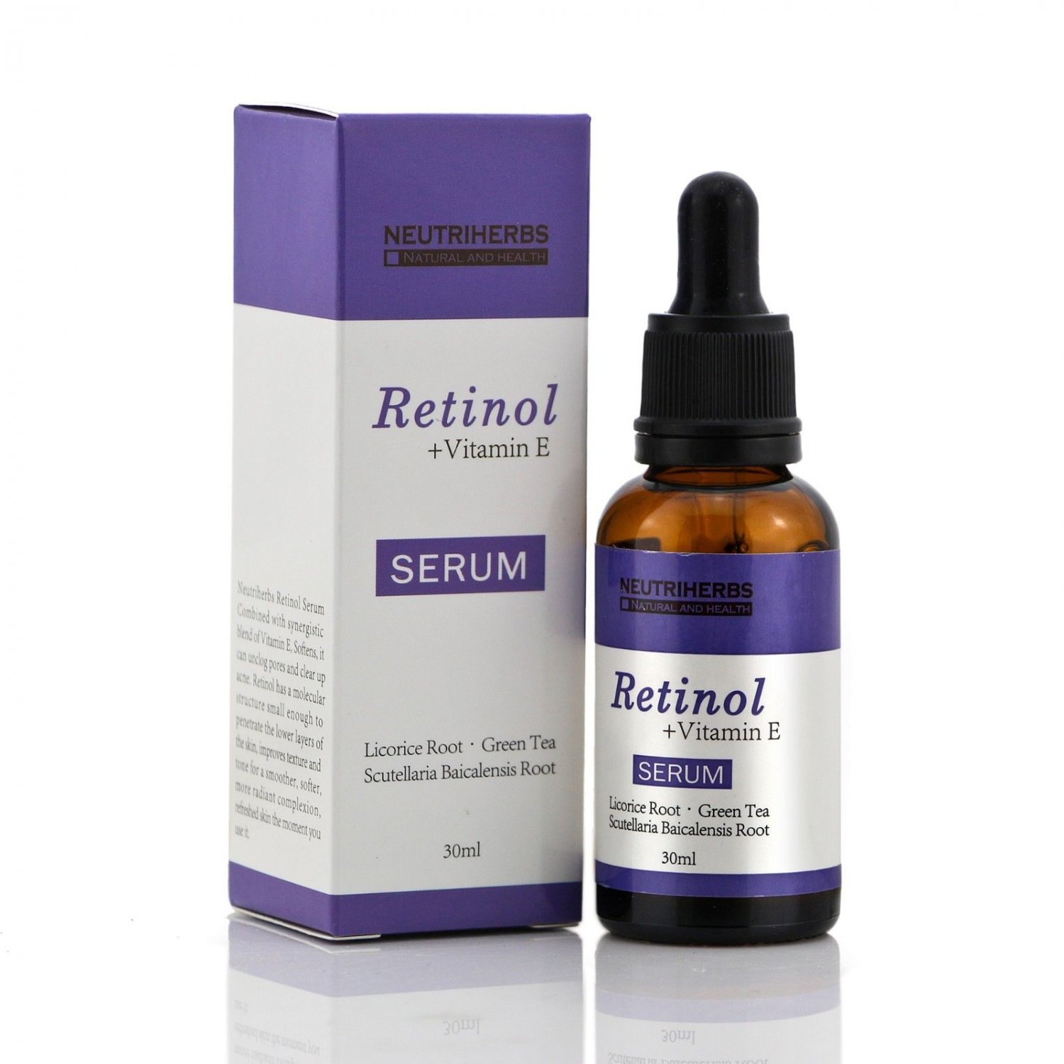 Neutriherbs Vitamin C + Hyaluronic Acid Serum Skin AntiAging Wrinkles