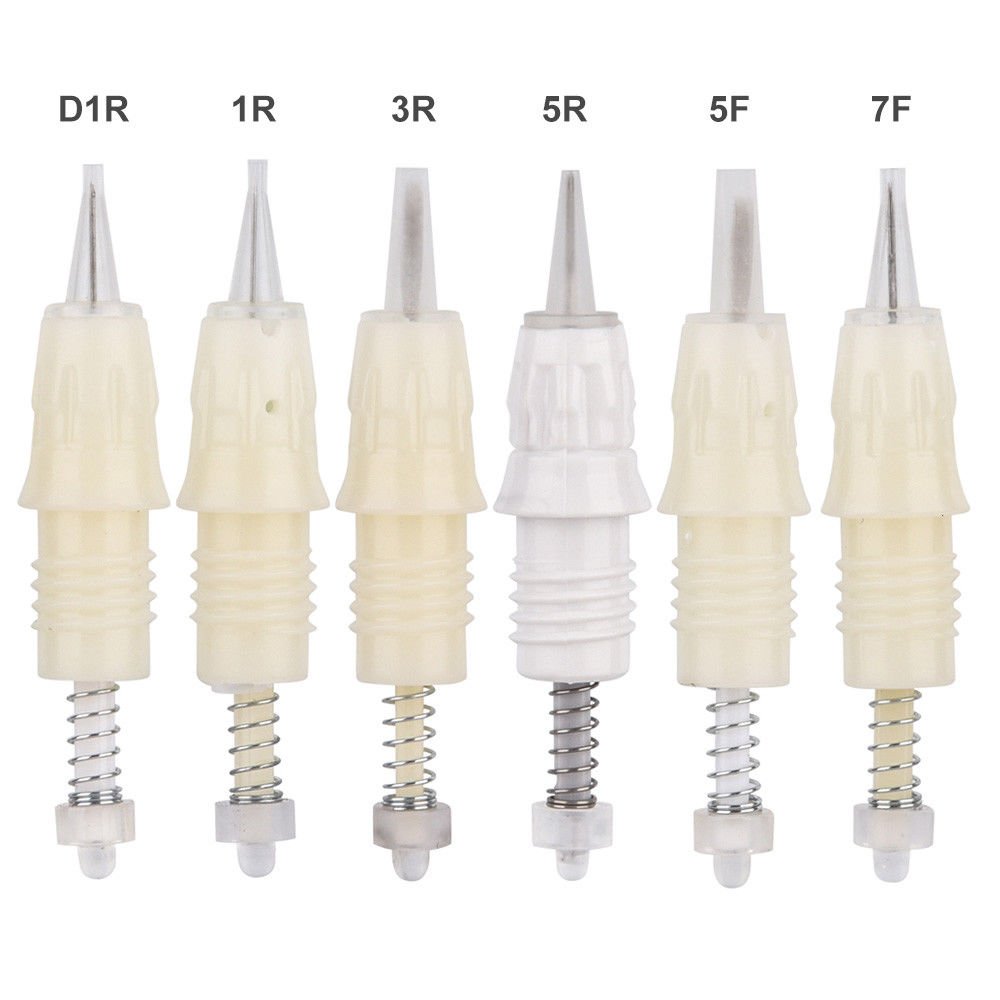 10pcs Semi Intelligent Cartridge Needle Tattoo Permanent Makeup Machine Pen Tool