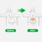 Magnetic Posture Corrector Support Back Shoulder Brace Belt For Men Women Black