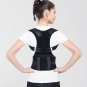 Magnetic Posture Corrector Support Back Shoulder Brace Belt For Men Women Black
