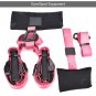 Yoga Stretch Straps Training Belt Waist Leg Yoga Strap with Multiple Grip Loops