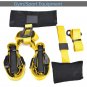 Yoga Stretch Straps Training Belt Waist Leg Yoga Strap with Multiple Grip Loops