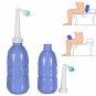 Empty Bidet Portable Bottle Handheld Toilet Travel Washlet Hand Spray Seat Water