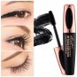 4D Silk Fiber Eyelash Mascara Extension Makeup Black Waterproof Kit Eye Lashes