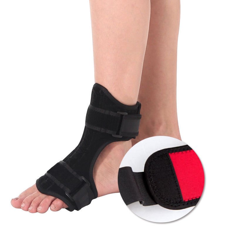 Foot Drop Ankle Brace Night Splint Orthotics Fracture Sprain Injury ...