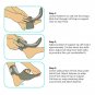 Foot Drop Ankle Brace Night Splint Orthotics Fracture Sprain Injury Support Wrap