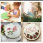 5pcs Embroidery Hoops Round Bamboo Cross Stitch Hoop Ring Quilting Needlecraft