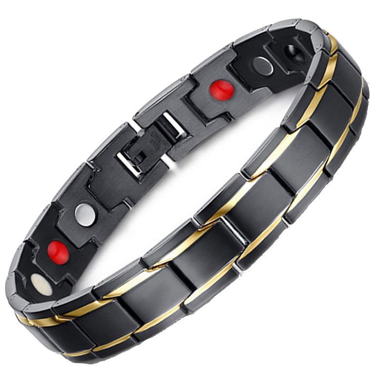 High Quality Titanium Healthy Magnet Bracelet Men Energy Bangles Bracelet Health