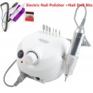Nail Electric Art Drill File Machine Manicure Set Grinding Polishing Tool +Bits