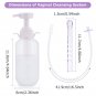 1Pcs Non-Toxic Pump Action Douche Enema Bottle with Nozzle Vaginal Anal Cleaning