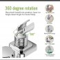 Adjustable Power Lock Shower Head Holder Wall Mount Shower Head Suction Cup Hook
