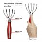Electronic Vibration Octopus Head Massager Finger Gripper Claw Spa Scalp Massage