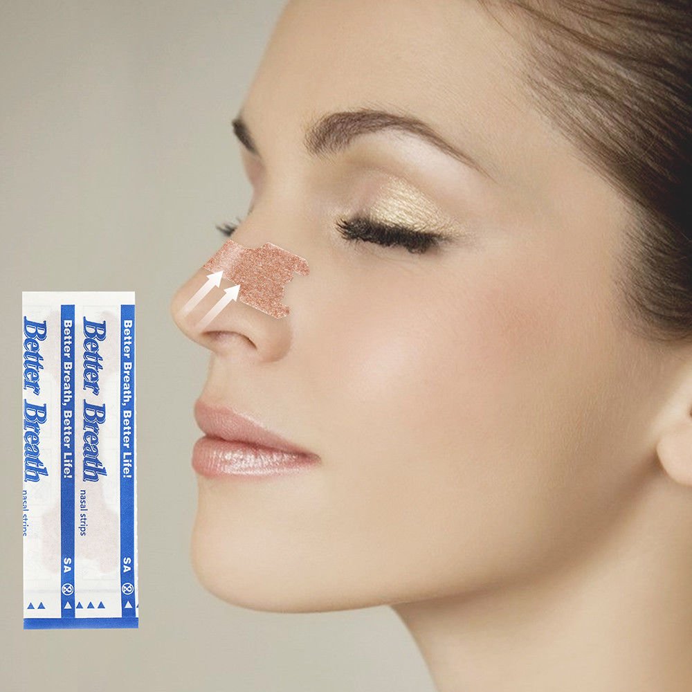 Nasal Strips Anti Snoring Patches 10Pcs Sleep Better Stop Snore Breathe