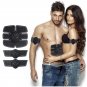 Abdominal Toning Muscle Trainer EMS Toner Abs Smart Fitness Pad+Arm Host Sticker