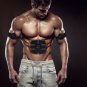Abdominal Toning Muscle Trainer EMS Toner Abs Smart Fitness Pad+Arm Host Sticker