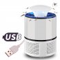 Usb Electric Led Mosquito Insect Killer Trap Lamp Pest Control Zapper Lamp White