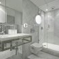 5X Wall Mounted Magnifying Extending Shaving Glass Mirror Bathroom Makeup Chrome