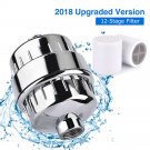 12-Stage Hard Water Softener Shower Filter Water Purifier with 2 Replacement New