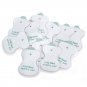 1 Bag 50 Pads Snap On Replacement Pads For Electrode TENS Unit & Pulse Massager