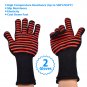 1Pcs Best Kitchen Oven Gloves Heat Resistant 500&acirc;��/932&acirc;�� Premium Insulated Grillin