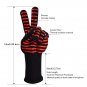 1Pcs Best Kitchen Oven Gloves Heat Resistant 500&acirc;��/932&acirc;�� Premium Insulated Grillin