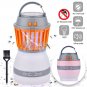 Portable Smart LED UV Electric Mosquito Killer Lamp USB Charge Flies Catcher NEW