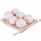 6PCS/SET Natural Reusable Laundry Clean Ball Practical Home Wool Dryer Balls