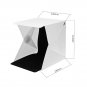 40cm 16" Light Room Photo Studio Photography Lighting Tent Kit Backdrop Cube Box