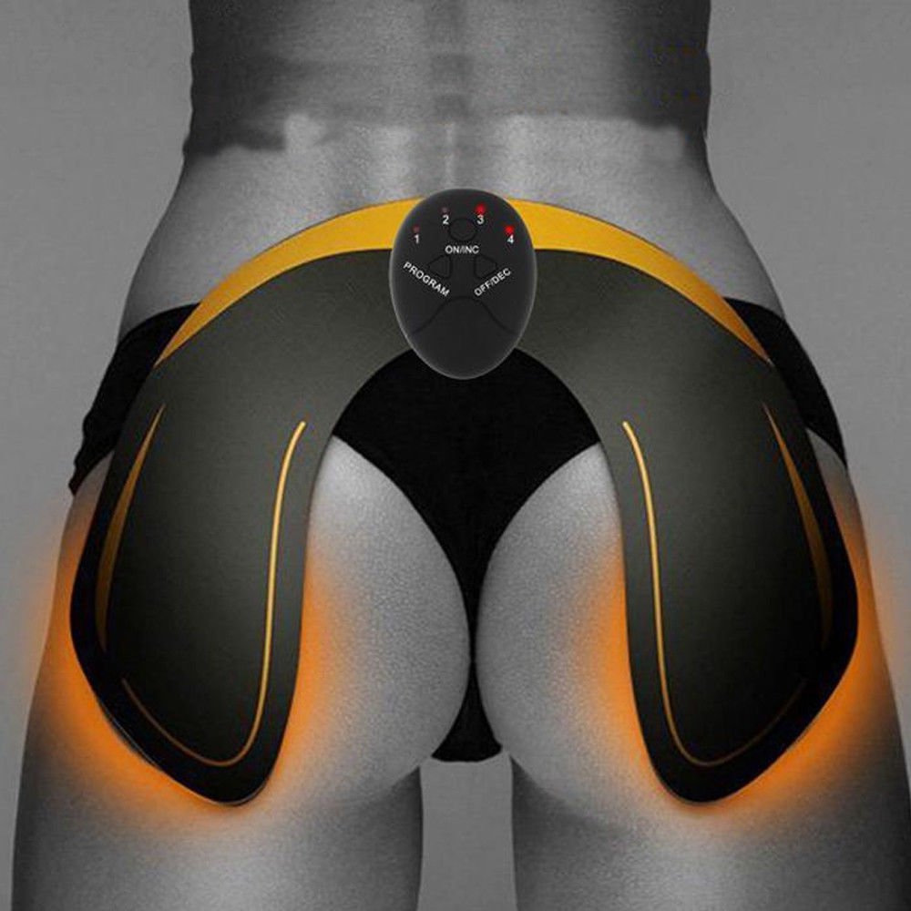Booty Builder With Toning Pads Hip Trainer Muscle Vibrating Exercise Machine New
