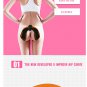 Booty Builder With Toning Pads Hip Trainer Muscle Vibrating Exercise Machine New
