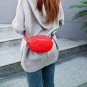 Waist Women Rivets Fanny Pack Luxury Fashion Velvet Leather Chest Belt Handbag R